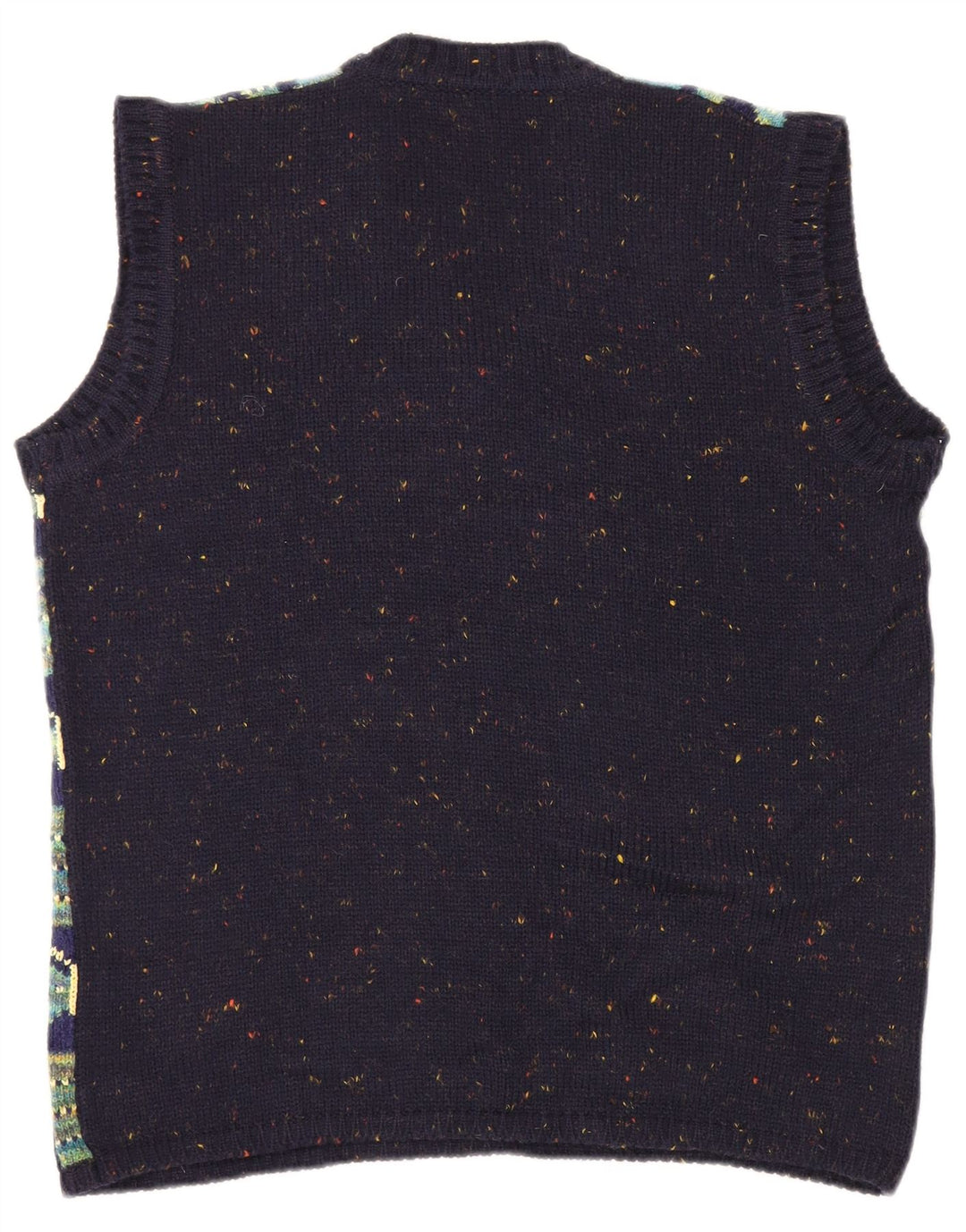 Erika Damen Tanktop UK 20 2XL Marineblau kariert Polyacryl Schmetterling