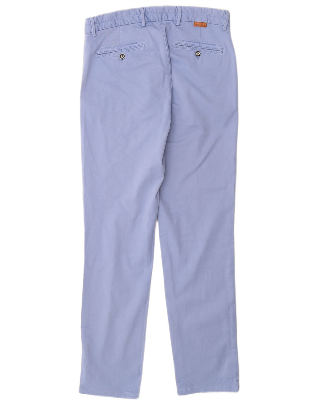 MASSIMO DUTTI Herren Slim Fit Chinohose EU 38 Small W30 L30 Blau