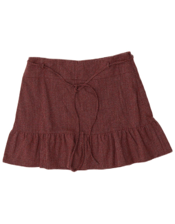 Max & Co. Damen Minirock W30 Medium Burgund