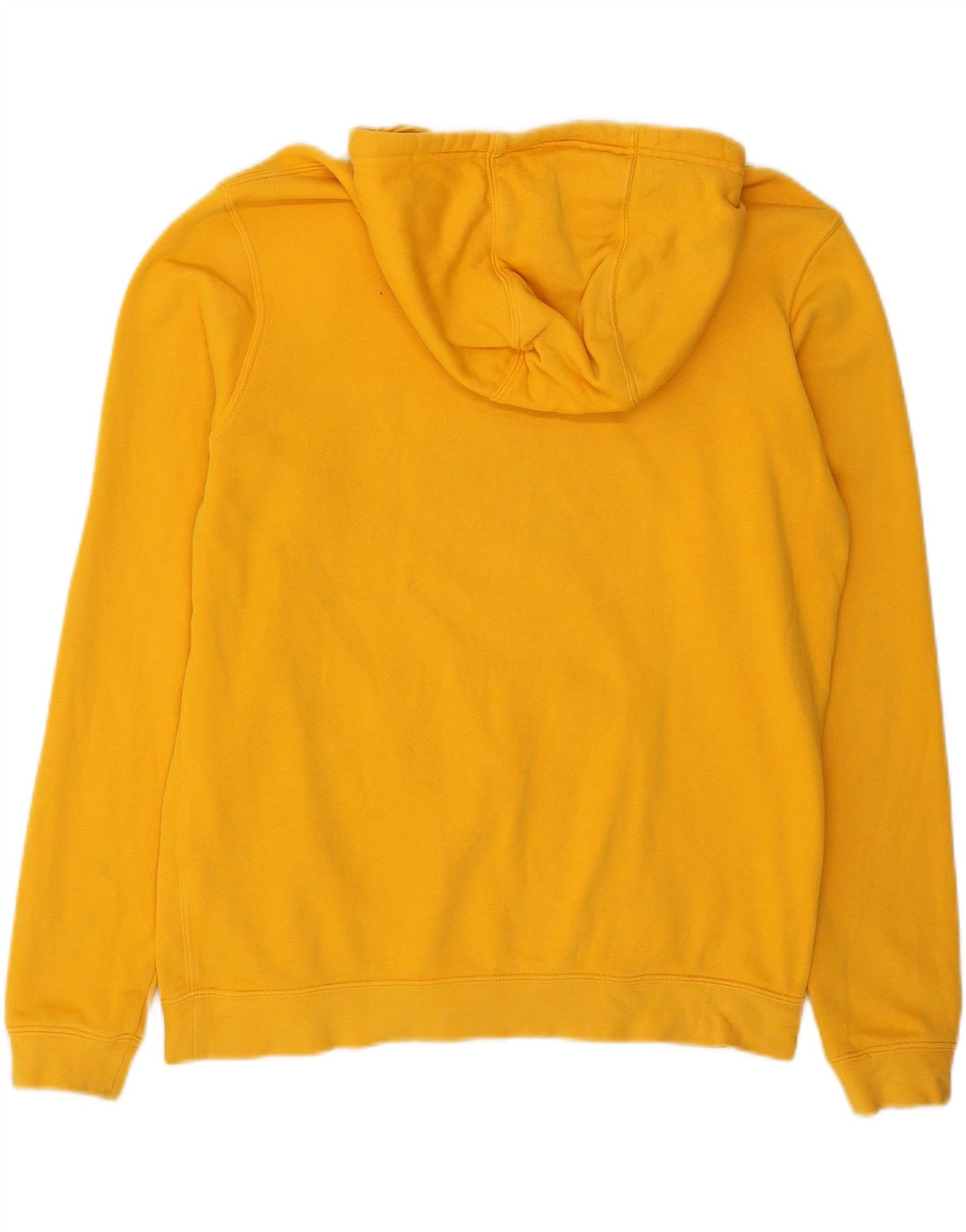 NIKE Mens Graphic Hoodie Jumper Medium Yellow Cotton Vintage Nike and Second-Hand Nike from Messina Hembry 