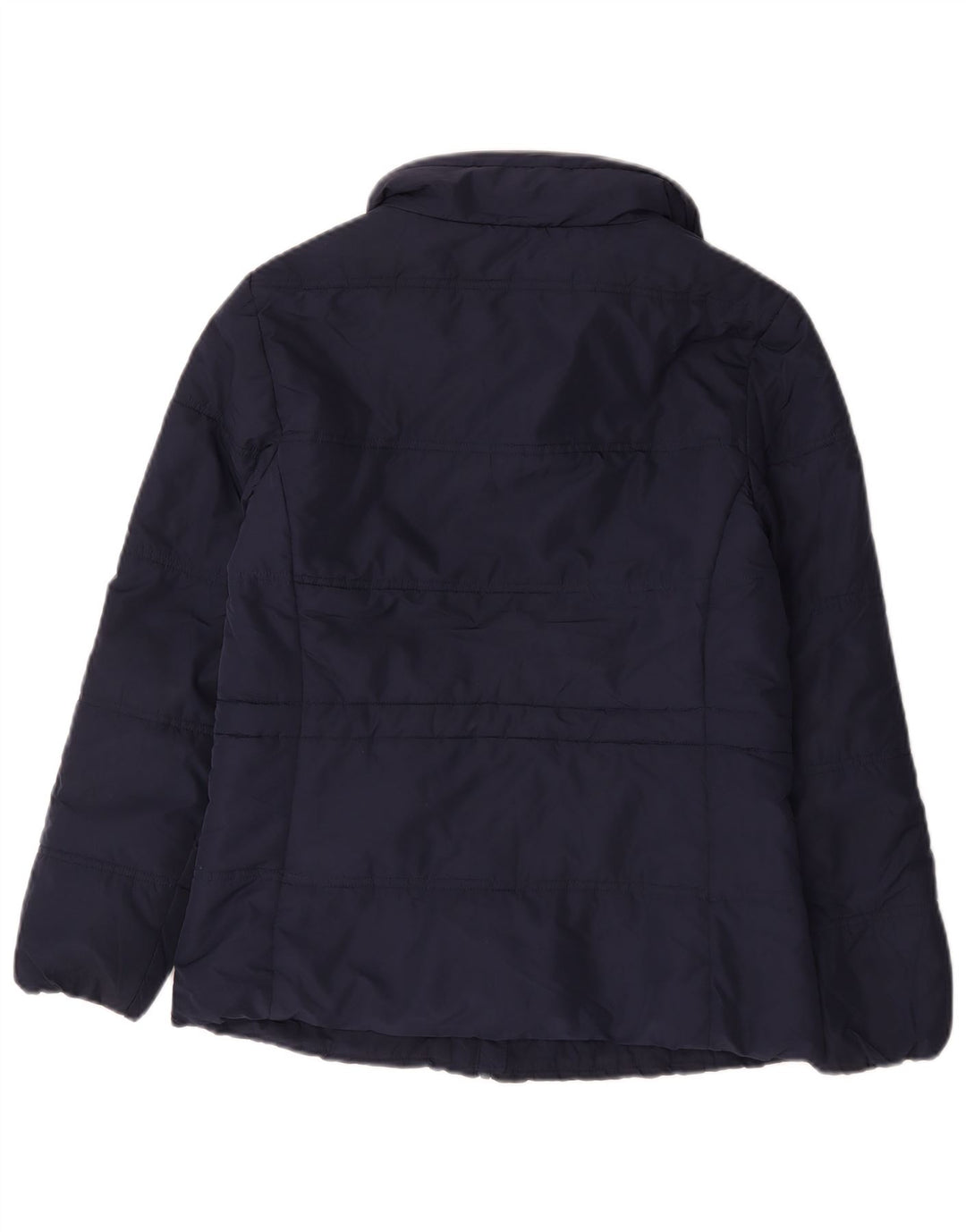 Marks & Spencer Damen Wattierte Jacke UK 10 Small Marineblau Polyester