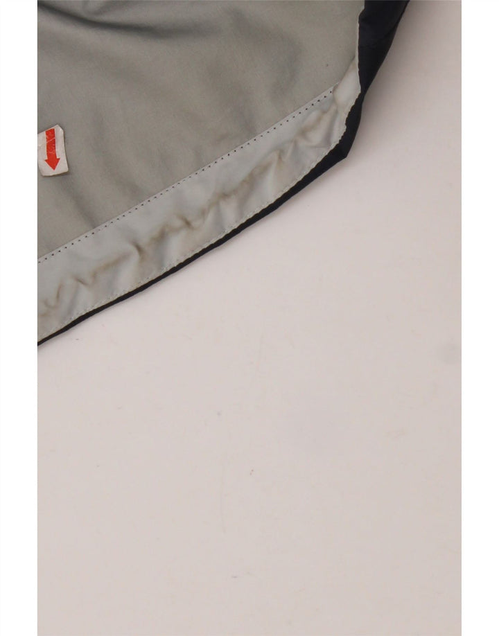 BERGHAUS Herren-Regenjacke mit Kapuze, UK 38, mittelmarineblaues Nylon