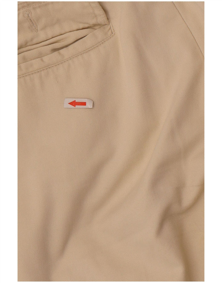 Peter Hadley Herren Pegged Chino Hose IT 48 Medium W32 L33 Beige Baumwolle