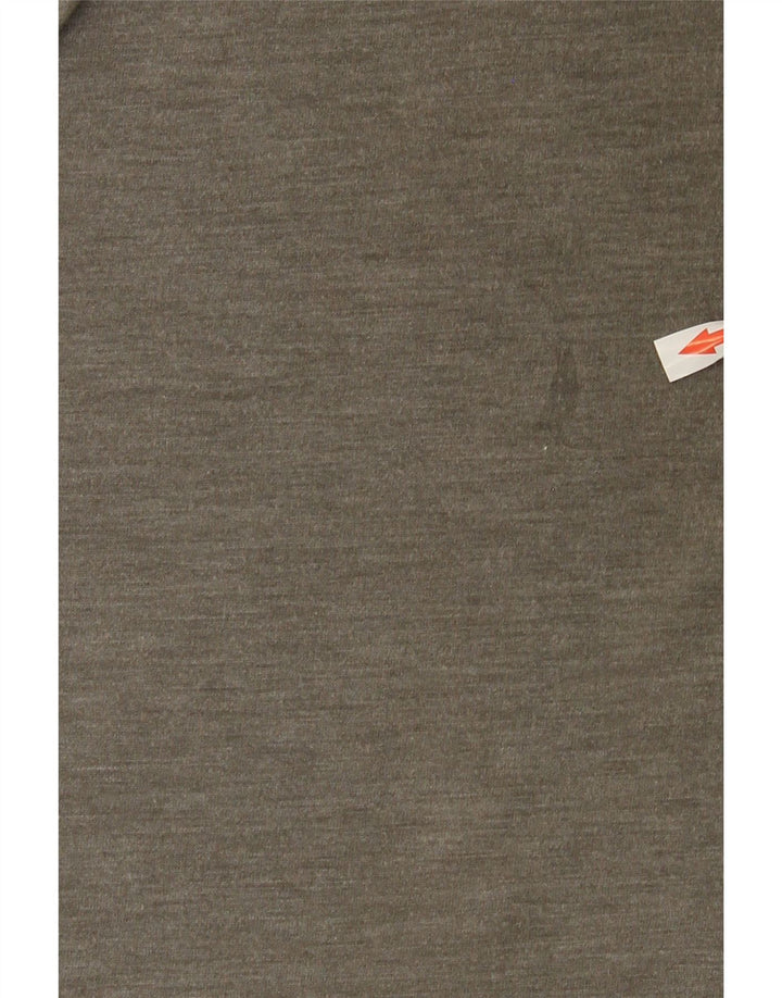 Adidas Herren Climalite T-Shirt Top Mittelgraues Polyester