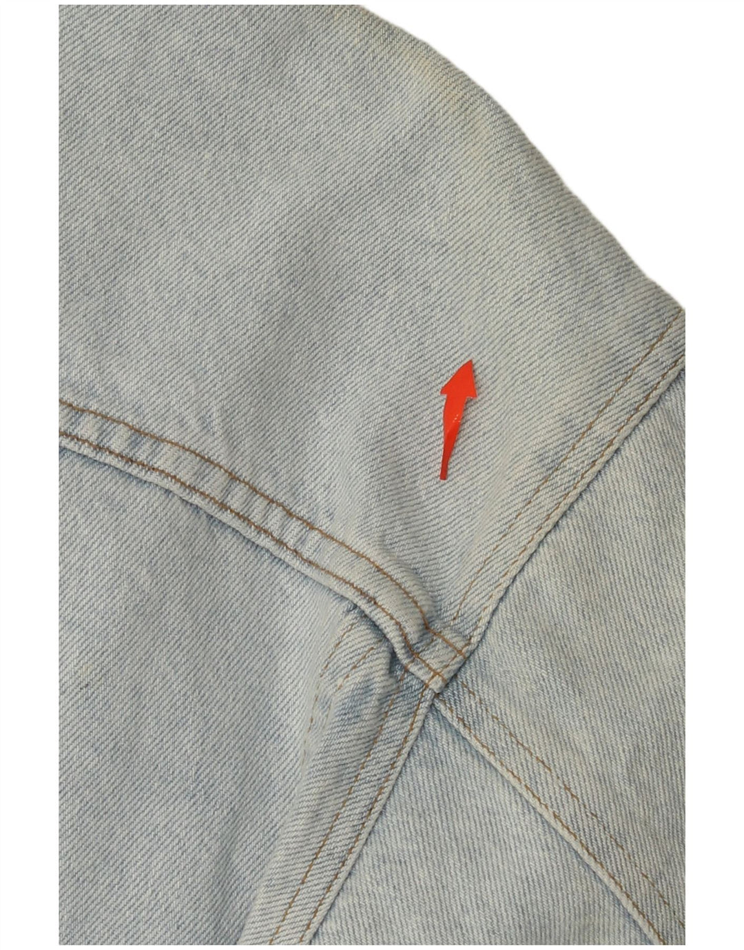 RIFLE Herren Jeansjacke UK 40 Große blaue Baumwolle