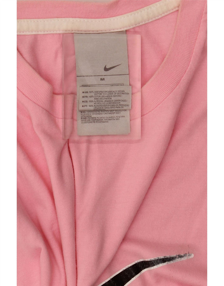 Nike Herren-T-Shirt mit Grafik, Mittelrosa, Baumwolle