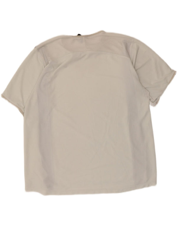Nike Herren T-Shirt Top XL Weiß Colourblock