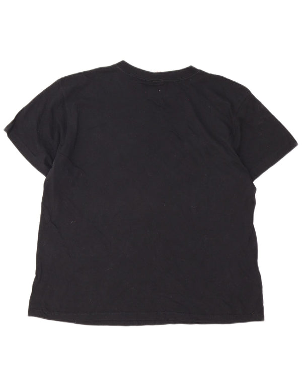 Adidas Herren Grafik T-Shirt Top Medium Schwarz Baumwolle Sport
