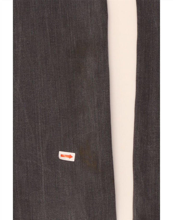 LEE Herren Jegger Straight Jeans W30 L32 Graue Baumwolle