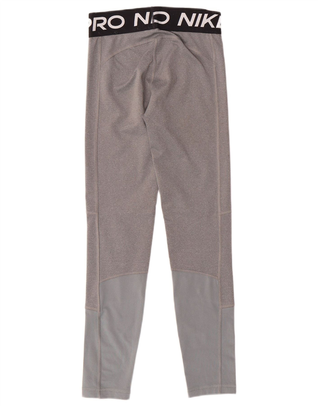 NIKE Leggings mit Dri-Fit-Grafik für Mädchen, 12–13 Jahre, Größe L, Grau, Farbblock