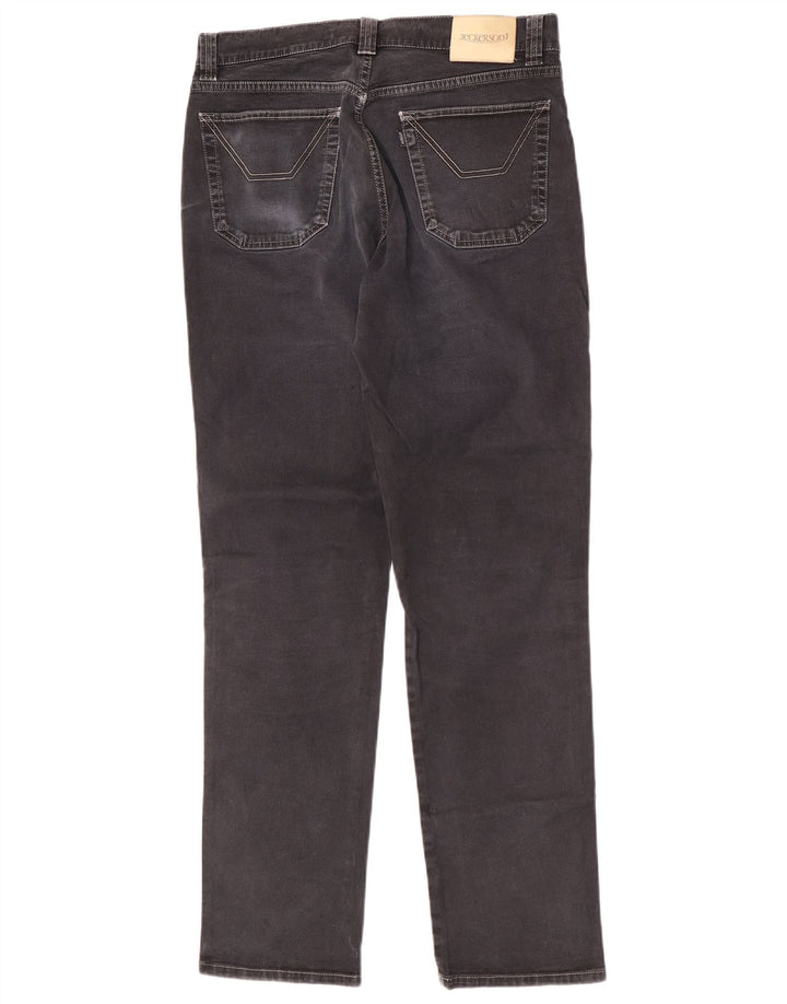 Jeckerson Herren Slim Jeans W33 L33 Schwarze Baumwolle