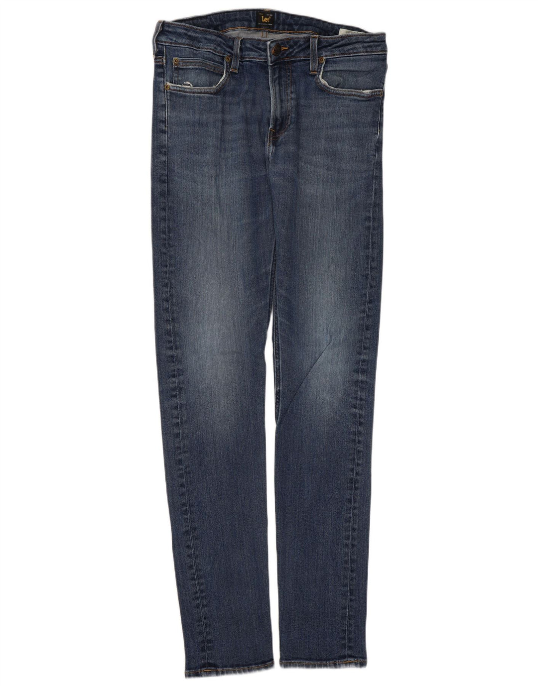 LEE Herren Malone Slim Jeans W32 L34 Blaue Baumwolle