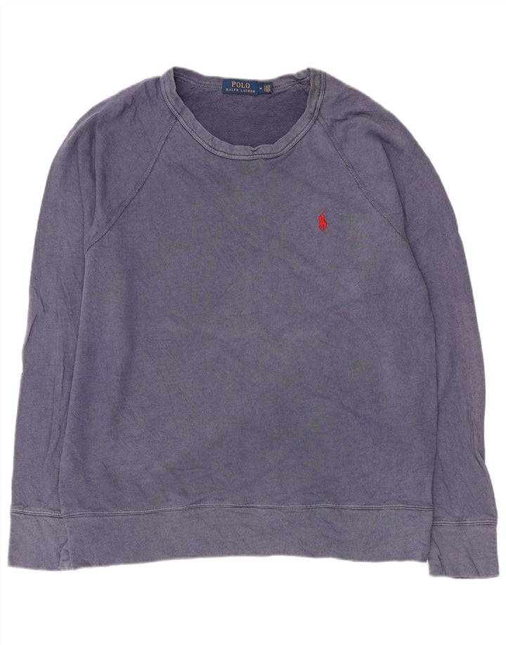 Polo Ralph Lauren Herren Sweatshirt Pullover Mittelblau