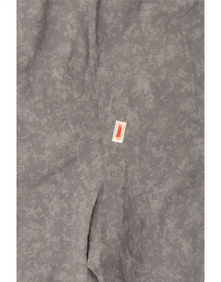 Asics Herren Sportshorts mittelgraues Camouflage-Polyester