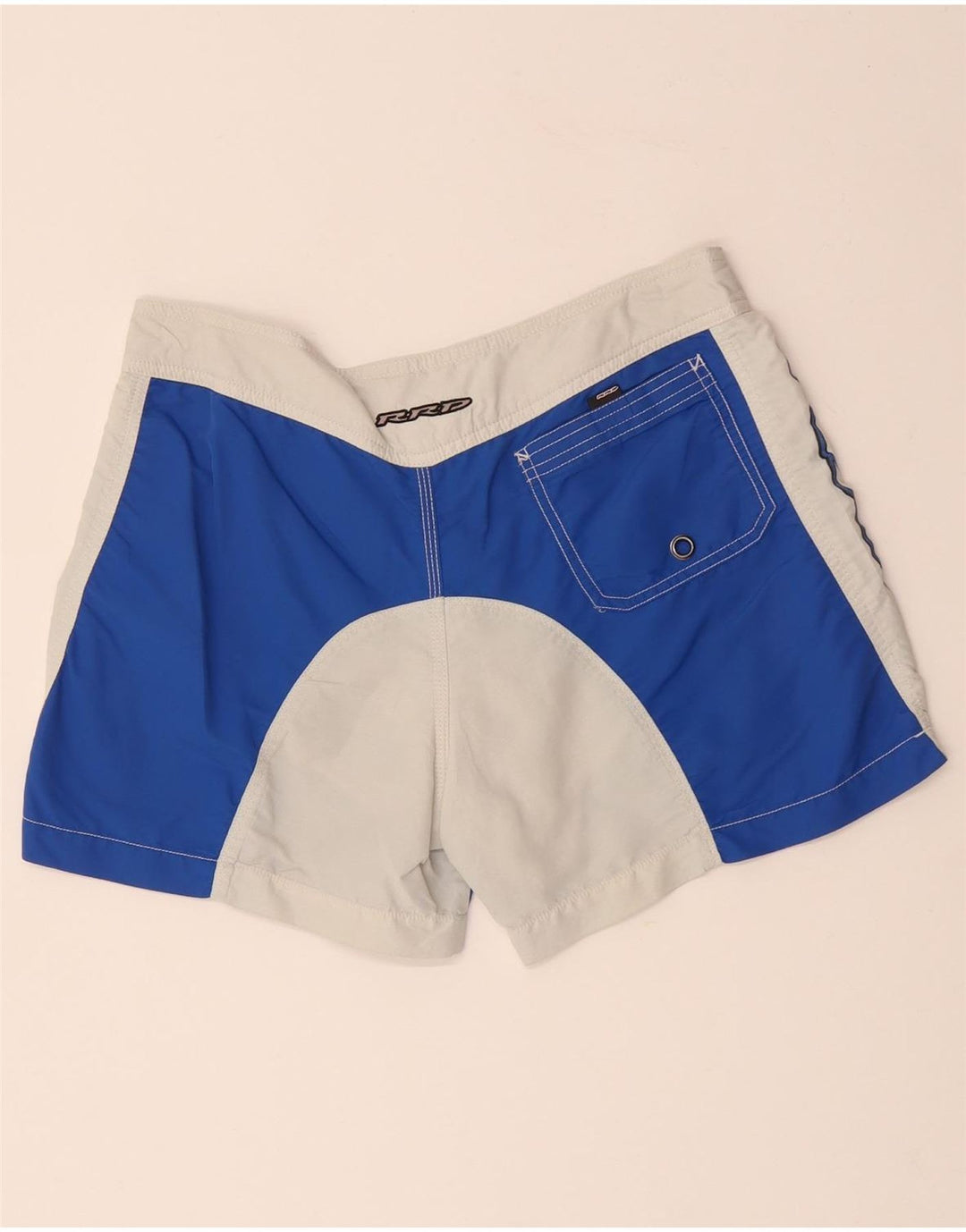 RRD Herren-Badeshorts mit Grafik, IT 46, Größe S, blau, Farbblock-Polyester