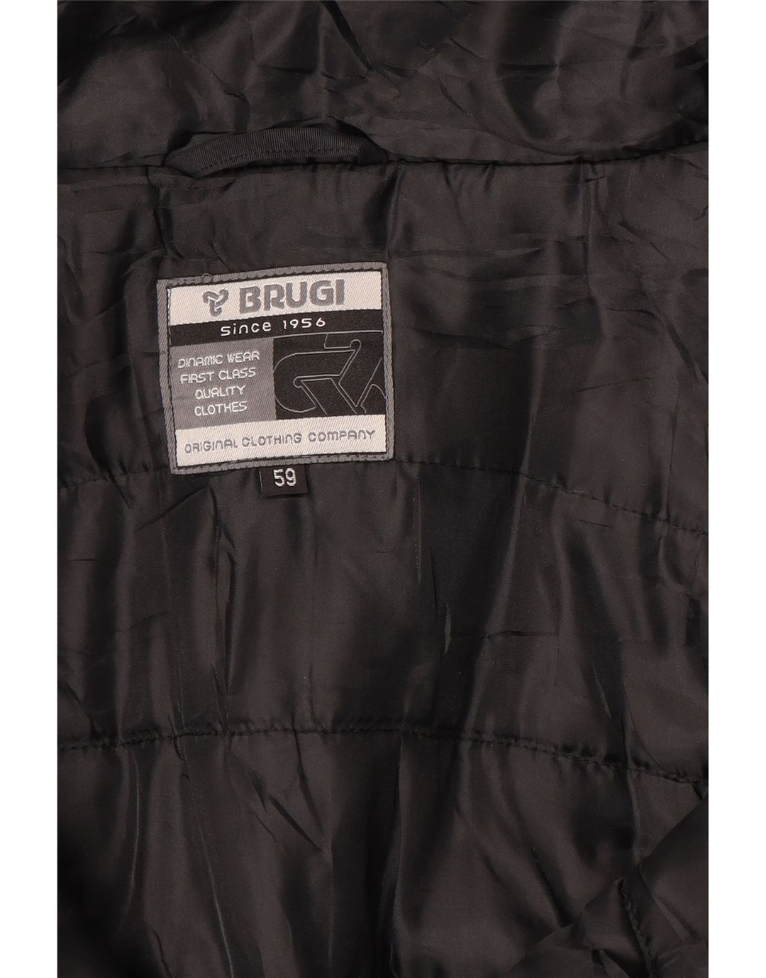 Brugi Herren-Windjacke mit Kapuze, Größe 59, 3XL, Schwarz