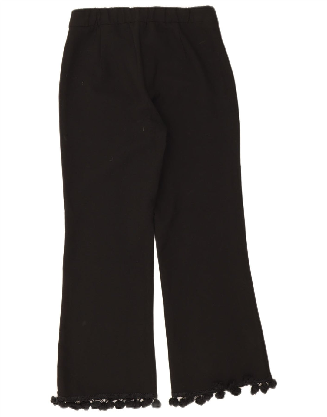 Zara Bootcut-Hose für Damen, XS, B24, L24, Schwarz, Polyester
