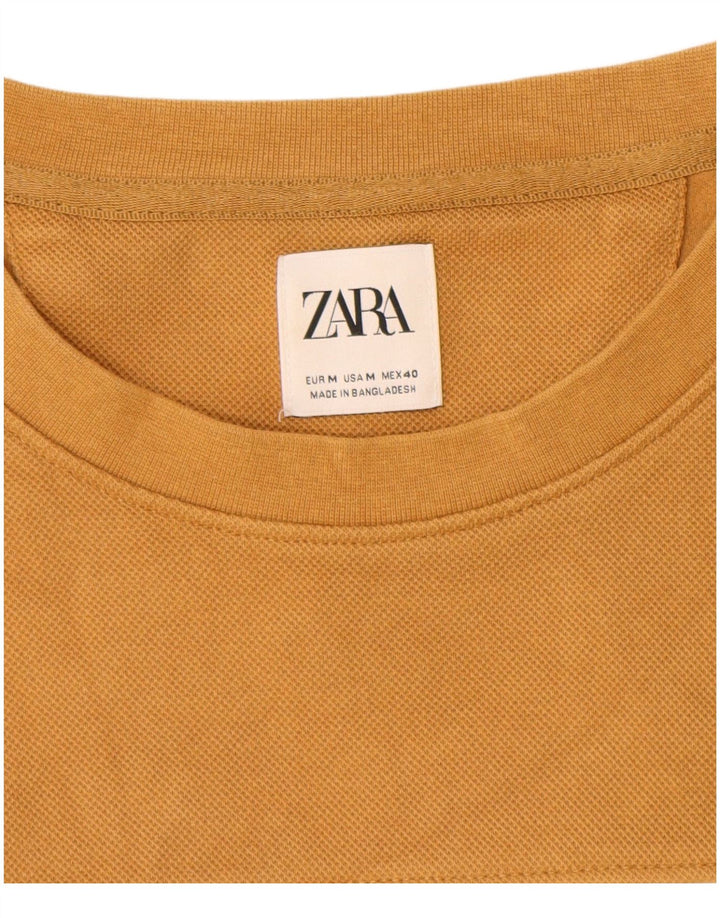 Zara Damen-Sweatshirt-Pullover, Größe M, mehrfarbig, Farbblock