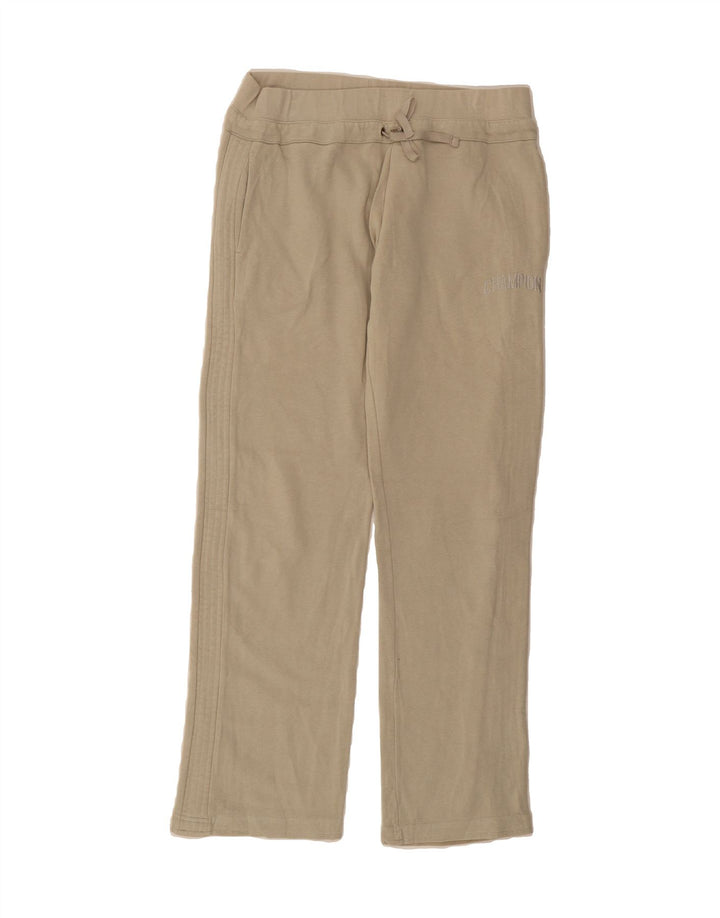 CHAMPION Mens Tracksuit Trousers Large  Beige Cotton Vintage Champion and Second-Hand Champion from Messina Hembry 