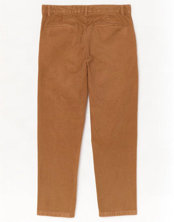 Marks & Spencer Herren Cordhose in normaler Passform, W36, L29, Beige, Baumwolle
