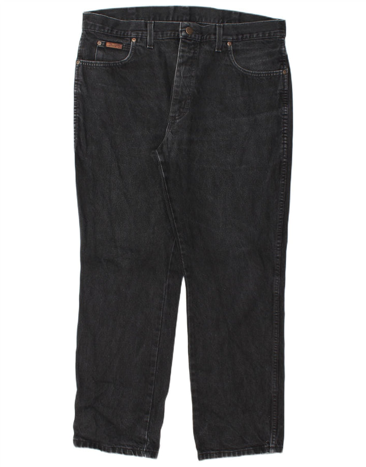 WRANGLER Herren Straight Jeans W36 L30 Grau