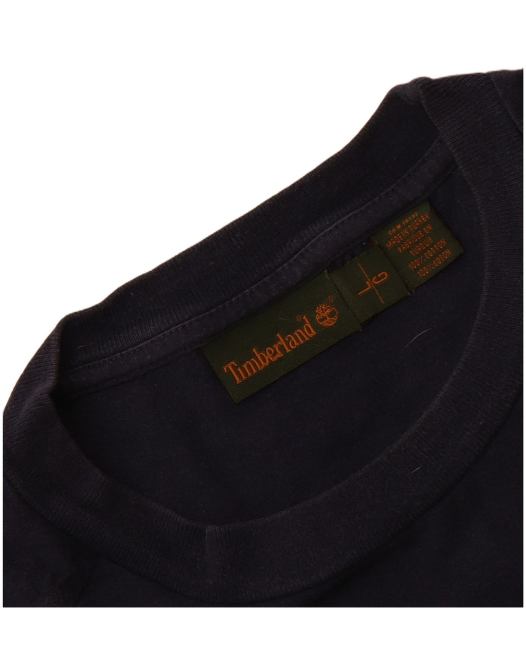 TIMBERLAND Herren-T-Shirt mit Grafik, groß, marineblau, Baumwolle