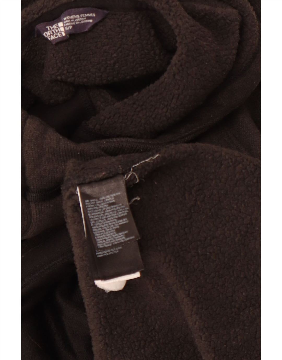 THE NORTH FACE Damen-Kapuzenpullover mit Knopfkragen, Gr. 10, Größe S, grau, Polyester