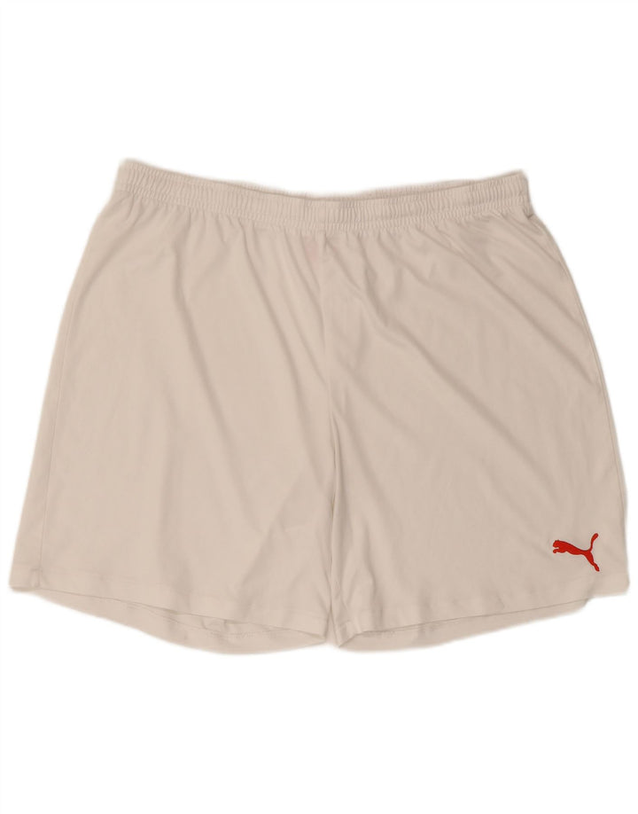 Puma Herren Sport Shorts 2XL Weiß
