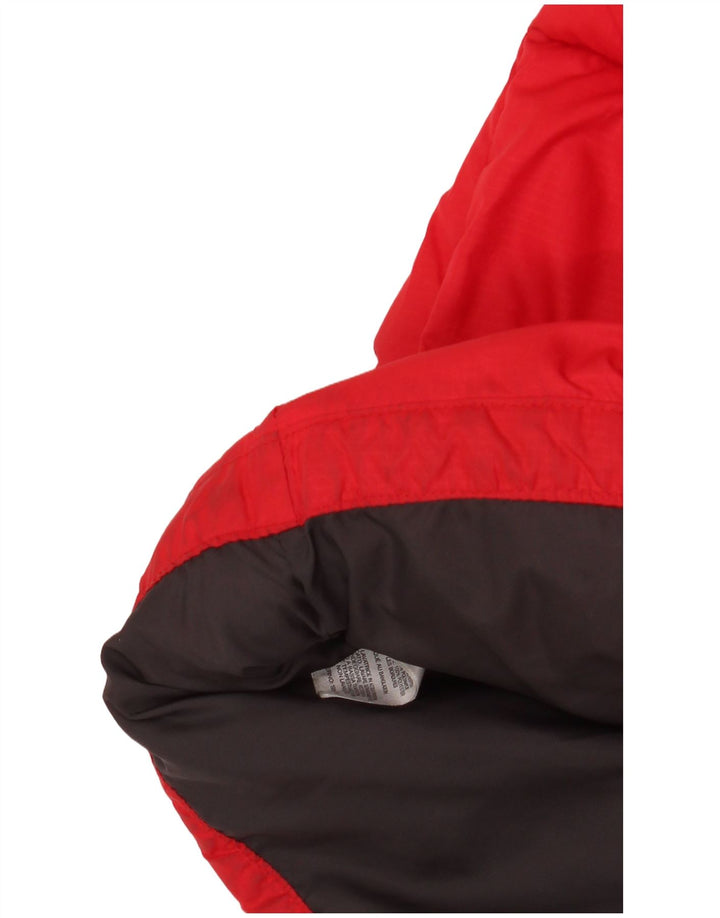 Columbia Wattierte Jacke für Jungen, 14–15 Jahre, groß, rotes Farbblock-Polyester