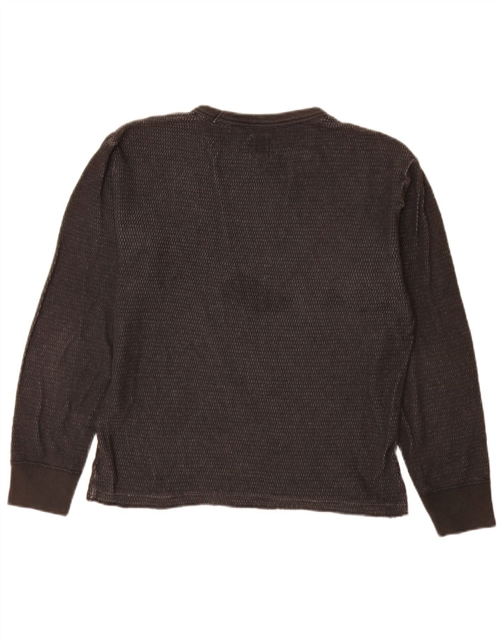 Gap Herren Loose Fit Top Langarm XS Grau Baumwolle