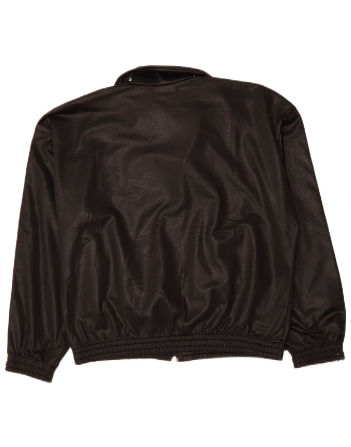 DIADORA Damen-Trainingsanzug, übergroß, mit Grafik, UK 10, Größe S, Schwarz