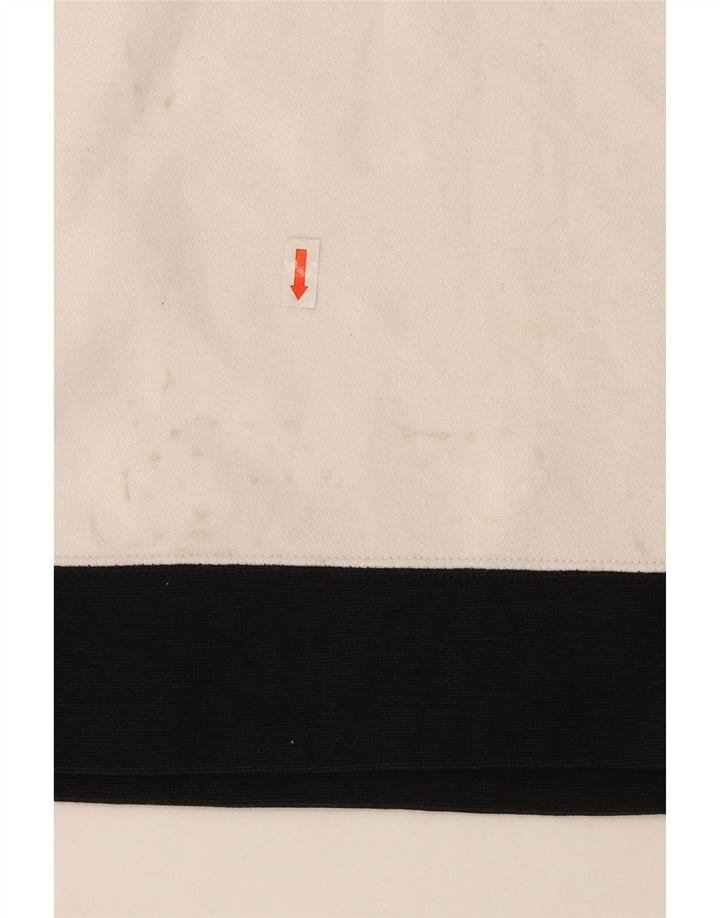 Nike Herren-Sweatshirt mit Grafik, mittelgroß, Schwarz, Colourblock-Baumwolle