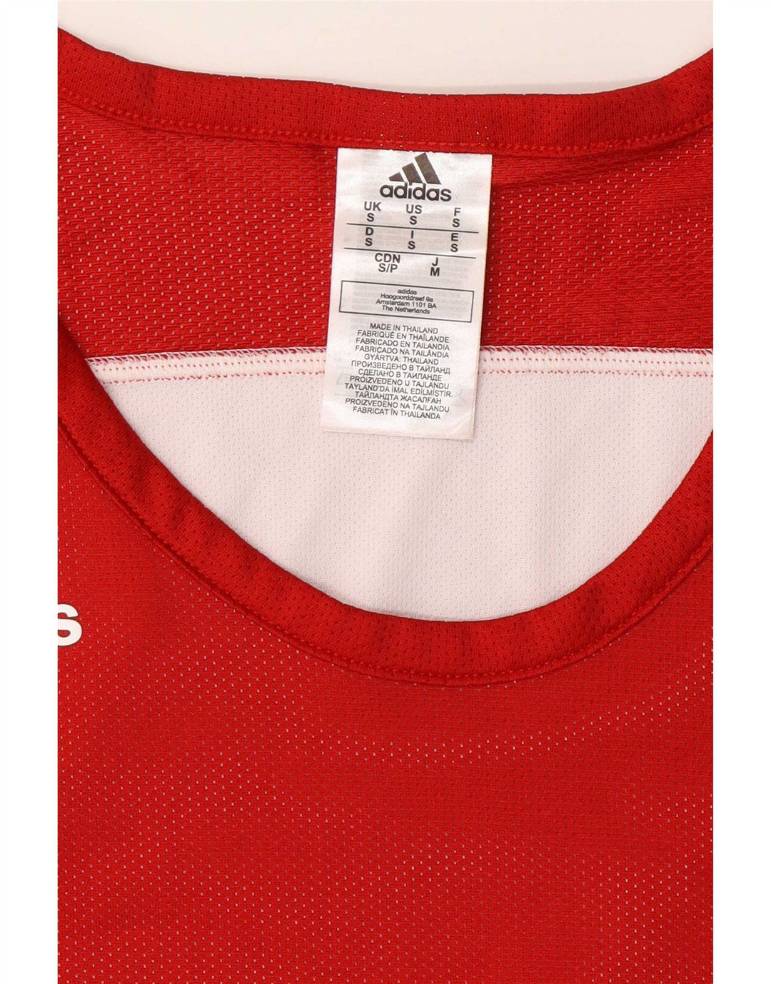 Adidas Herren Weste Top Small Rot