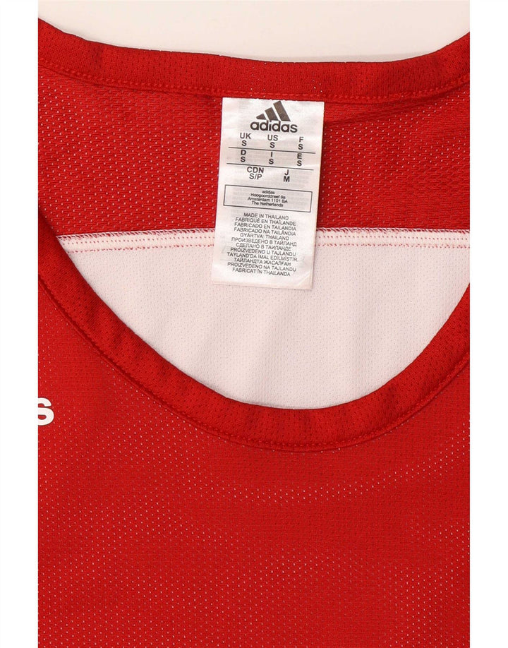 Adidas Herren Weste Top Small Rot