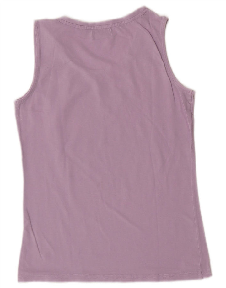 Kappa Damen Graphic Vest Top UK 12 Medium Lila