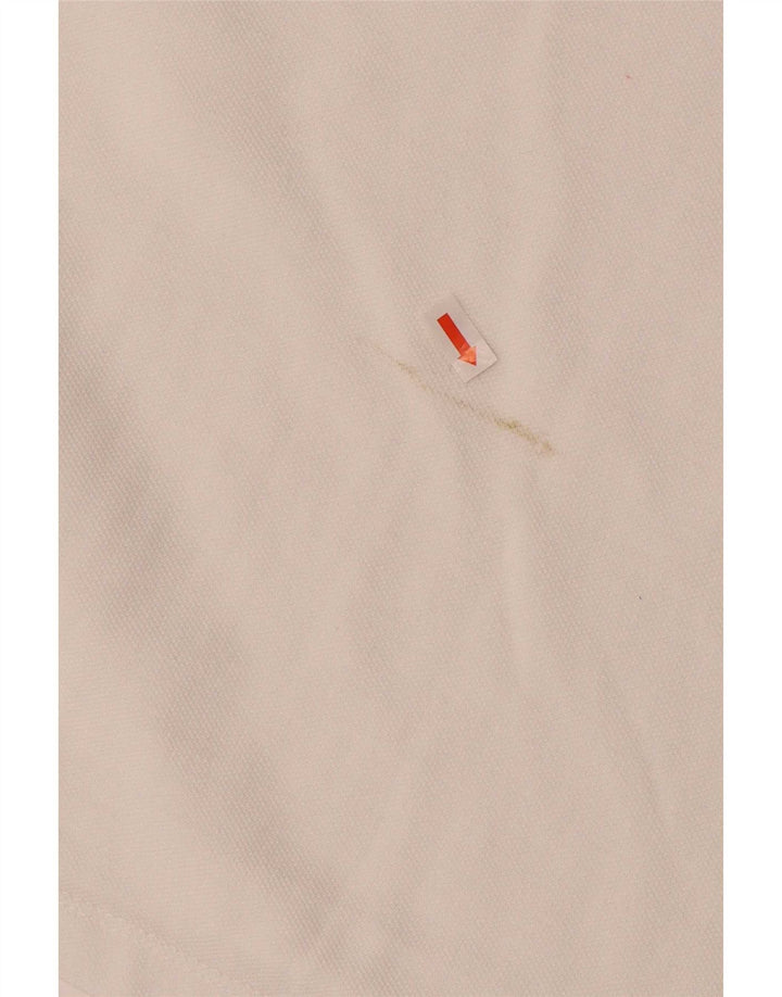 Blend Herren-Poloshirt, groß, weiß gestreift, Baumwolle