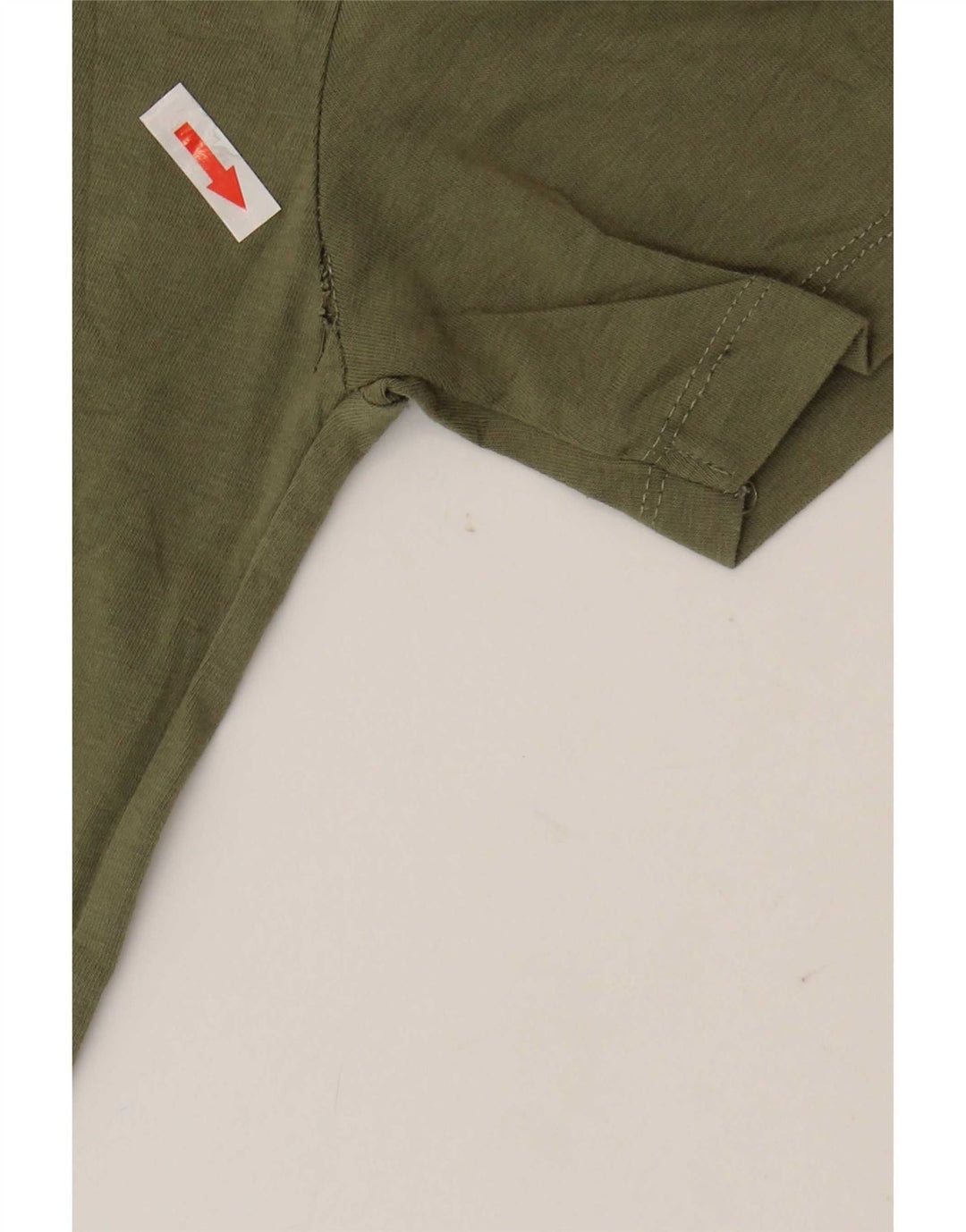 Zara Herren T-Shirt Top Medium Khaki