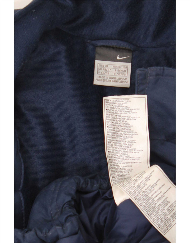 Nike Herren Windjacke UK 45/47 XL Marineblau Polyester
