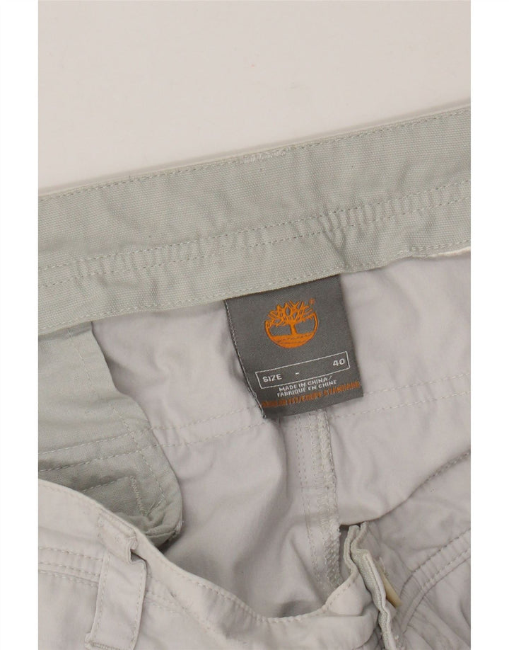 Timberland Herren gerade Cargohose W40 L31 Grau