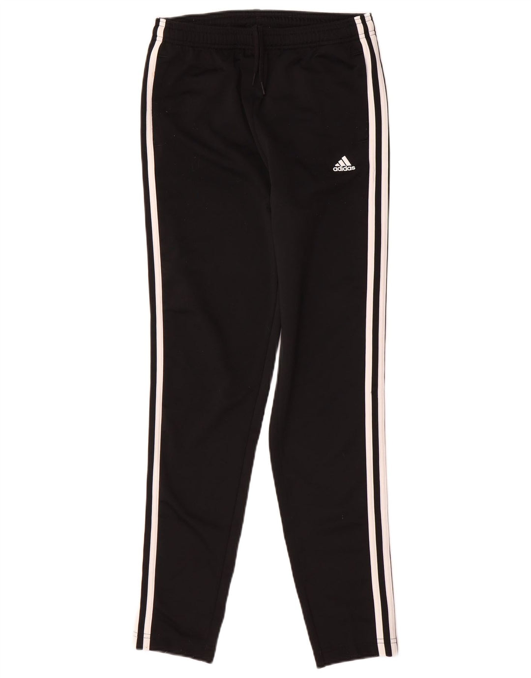 Adidas Mädchen-Trainingshose, 13–14 Jahre, schwarzes Polyester