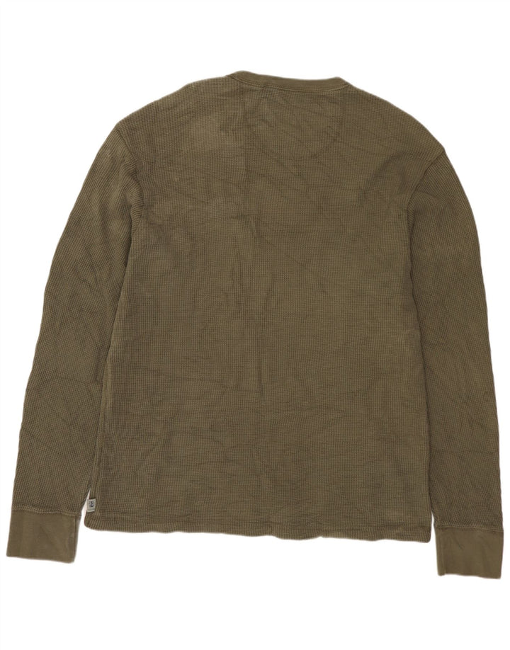 IZOD Herren-Top, langärmelig, groß, Khaki