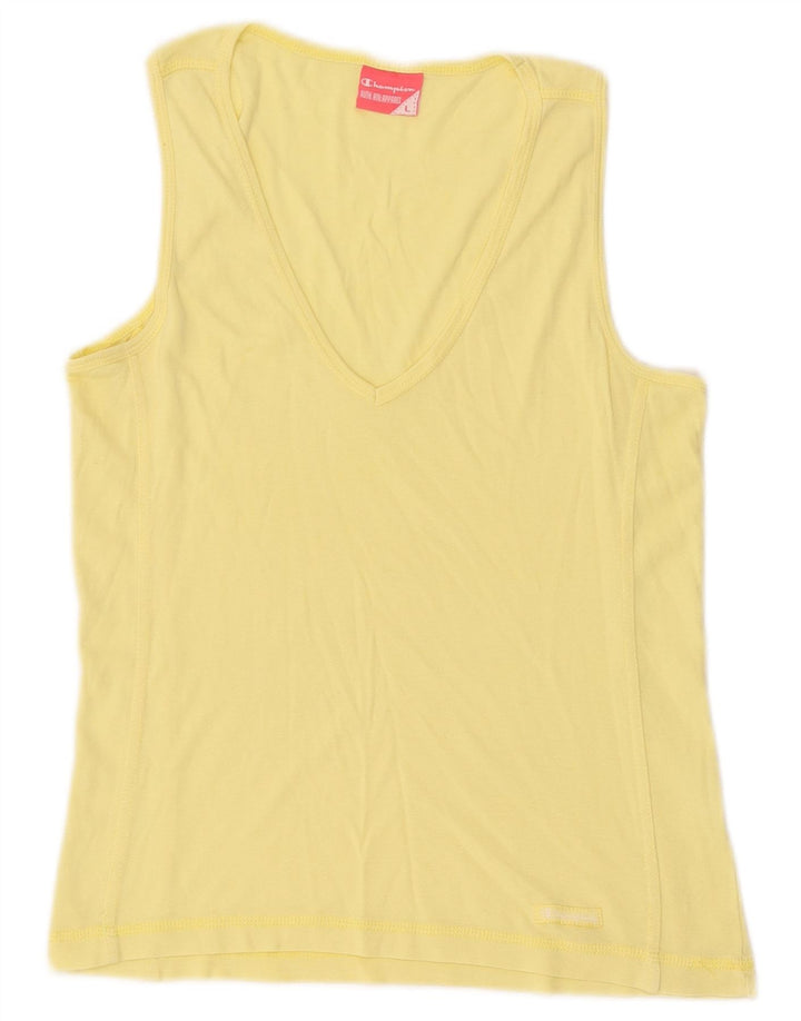 Champion Damen Weste Top UK 14 Large Gelb