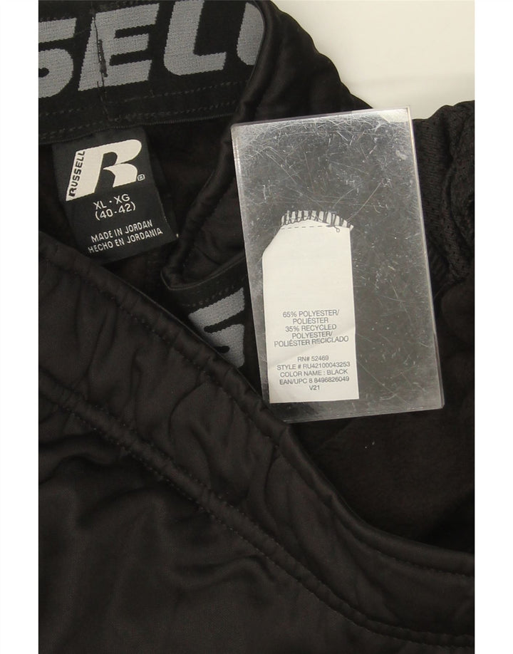 RUSSELL ATHLETIC Mens Dri-Power Tracksuit Trousers XL  Black Vintage Russell Athletic and Second-Hand Russell Athletic from Messina Hembry 