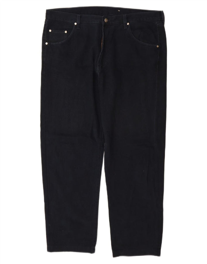 Belfe & Belfe Herren Straight Jeans W40 L30 Marineblaue Baumwolle