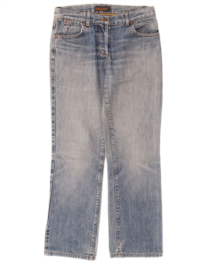 Timberland Damen Straight Jeans US 6 Medium W28 L29 Blau