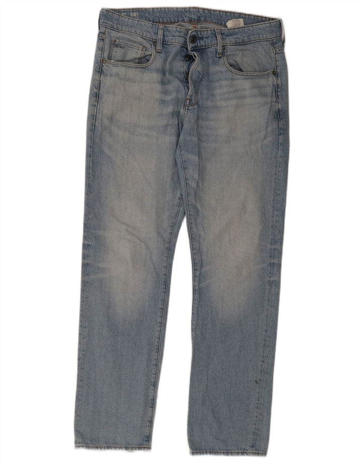 G-Star Herren 3301 Slim Jeans W34 L32 Blau