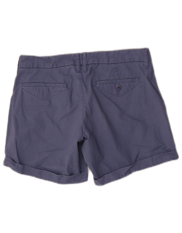 Tommy Hilfiger Damen Chino-Shorts W26 XS Blaue Baumwolle