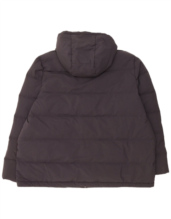 Adidas Herren Kapuzenjacke, gepolstert, UK 46, 3XL, Schwarz, Polyester