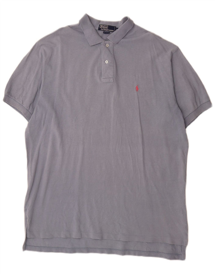 Polo Ralph Lauren Herrenhemd XL Grau Baumwolle