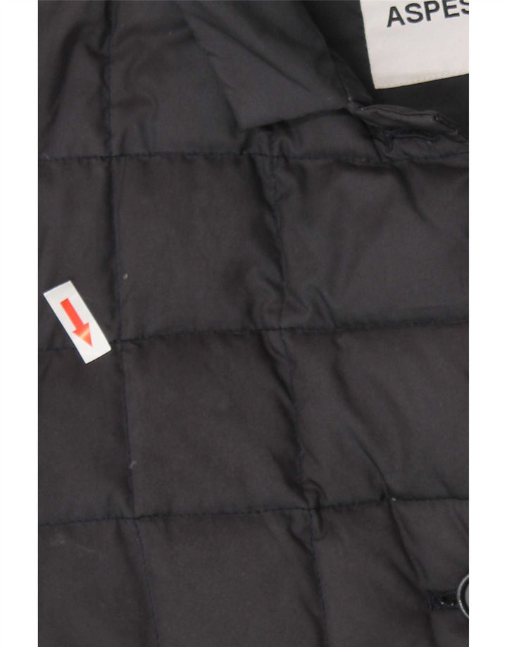 Aspesi Damen Wattierte Jacke UK 18 XL Marineblau